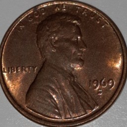 Coinoscope Market listing - USA 1969-S LINCOLN MEMORIAL 1 Cent.