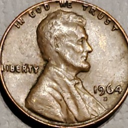 Coinoscope Market listing - 1964 d penny errors rare