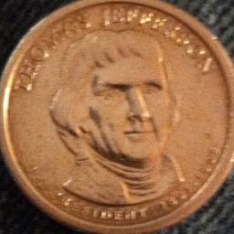 Coinoscope Market listing 1 dollar coin Thomas Jefferson 1801