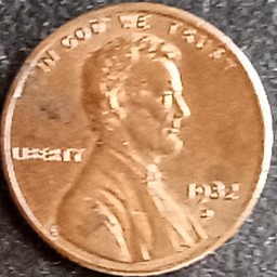 1982 d copper penny small date. Transitional coin 3.11 grams Values - MAVIN