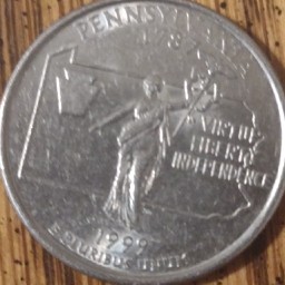 アメリカコイン 極美品 アメリカ 1984年 Quarter クォーター 25セント 硬貨